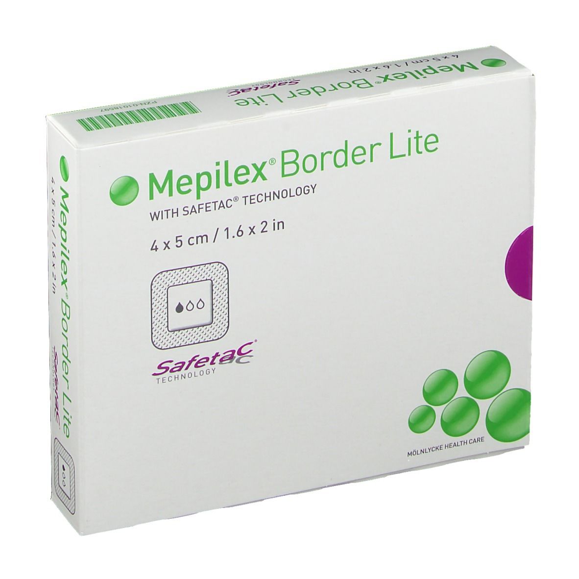 Mepilex® Border Lite 4 x 5cm steril 10 St Verband