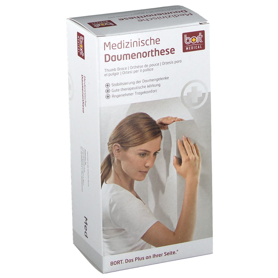 Soft Daumen-Schiene kurz Gr. S blau 1 St Bandage(s)