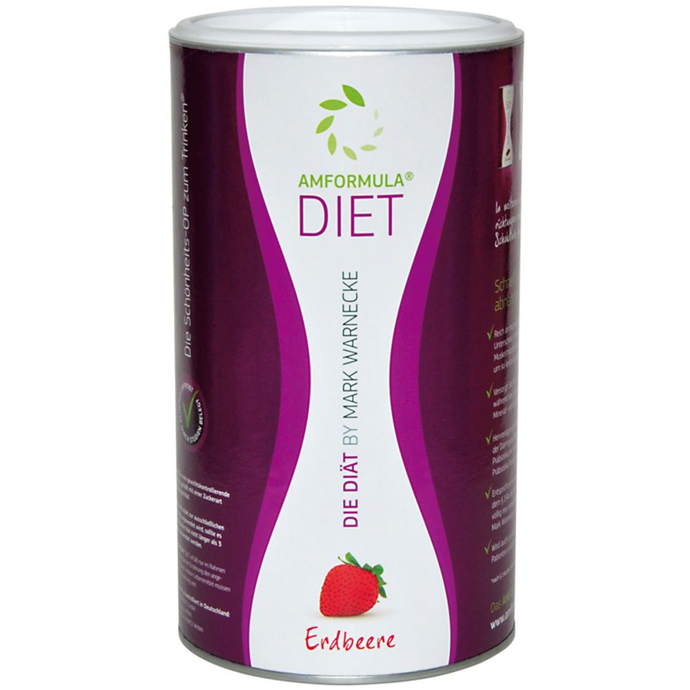 Diet Mahlzeitersatz Erdbeere 490 g Pulver