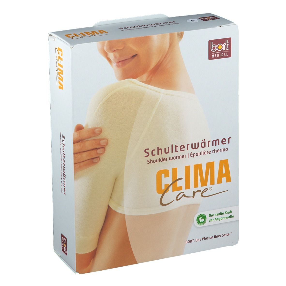 CLIMACare® Schulterwärmer Gr. S weiß 1 St Bandage(s)