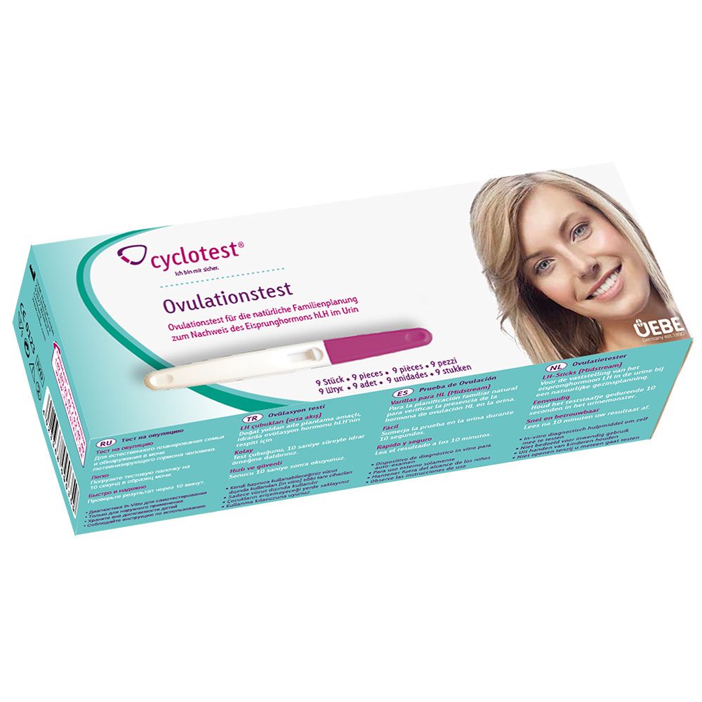® LH-Sticks Ovulationstest 9 St Test