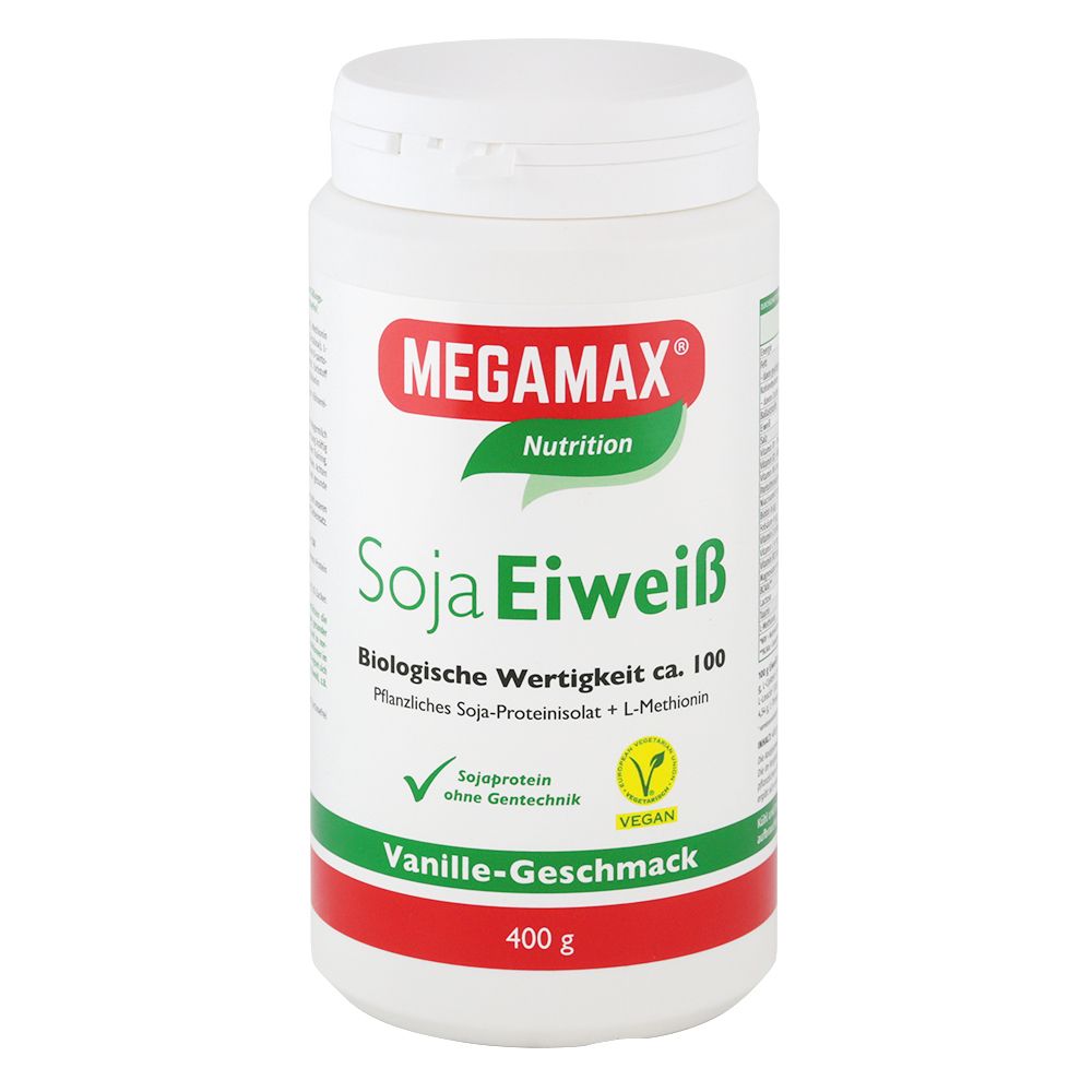 Nutrition Soja Eiweiß 80+ Vanille-Geschmack 400 g Pulver
