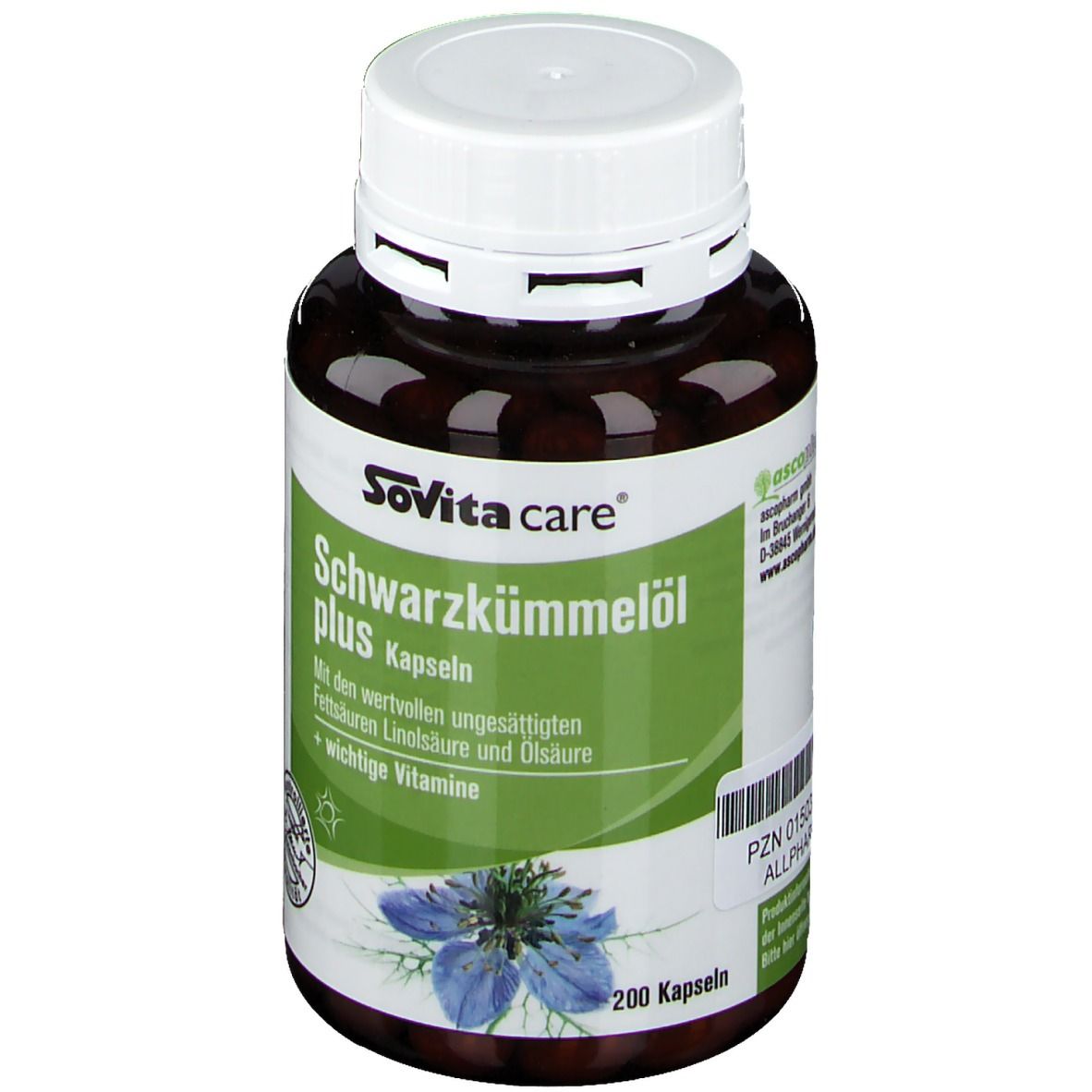 Schwarzkümmelöl plus 5 200 St Kapseln