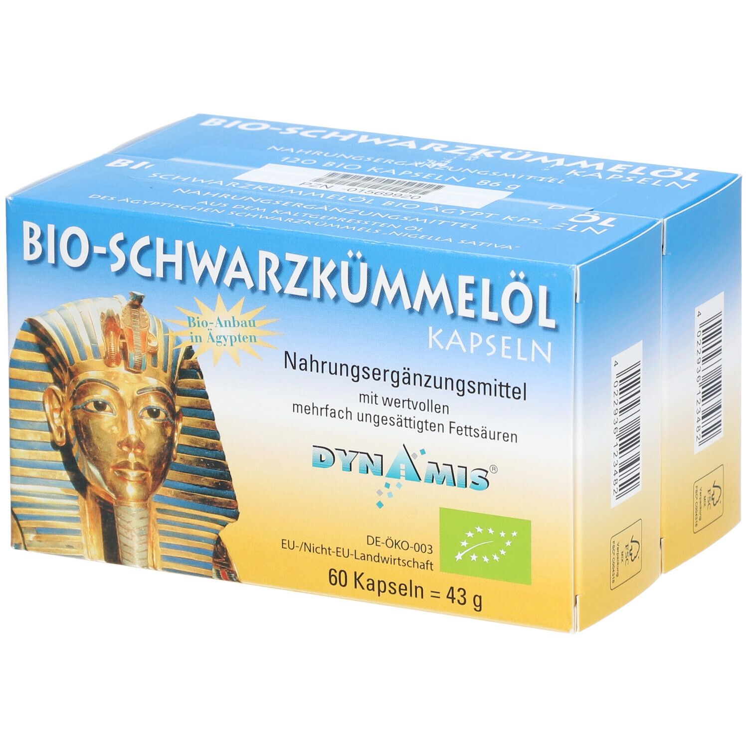 Bio Schwarzkümmelöl Ägyptisch 120 St Kapseln