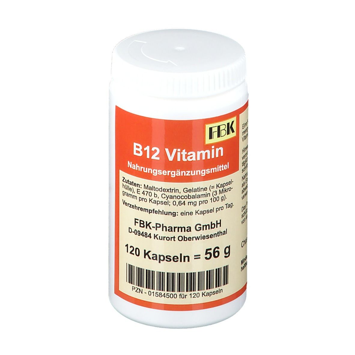 Vitamin B12 120 St Kapseln