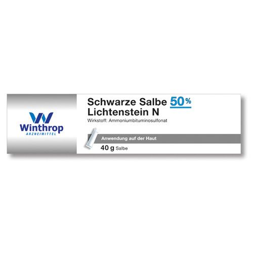 Schwarze Salbe 50% Lichtenstein N 40 g Salbe