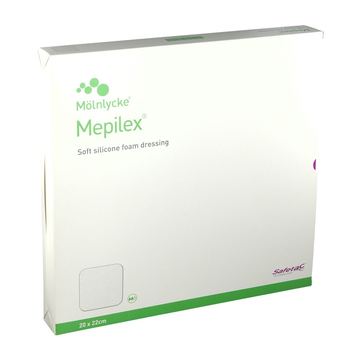 Mepilex® 20 x 22 cm Schaumverband