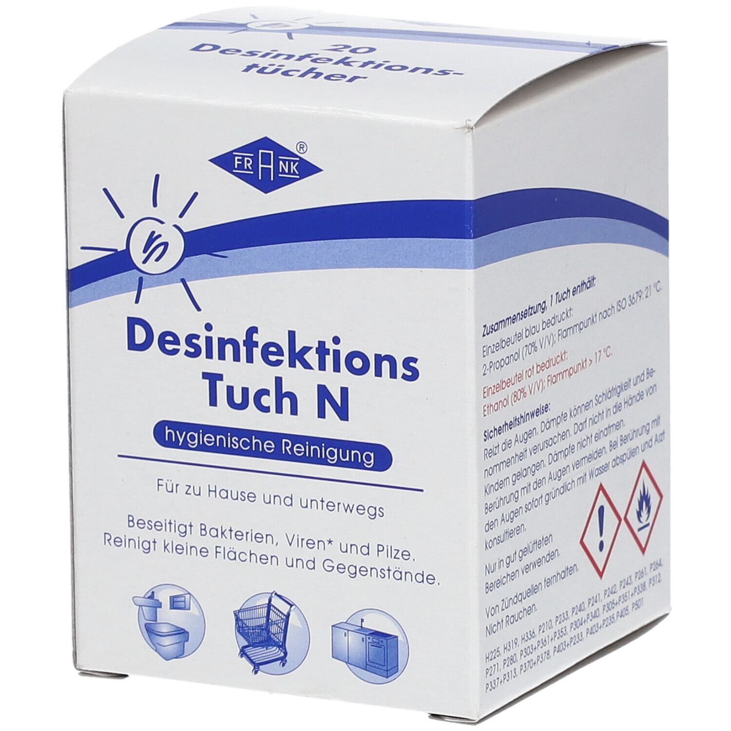 Desinfektions Tuch N 20 St Tücher
