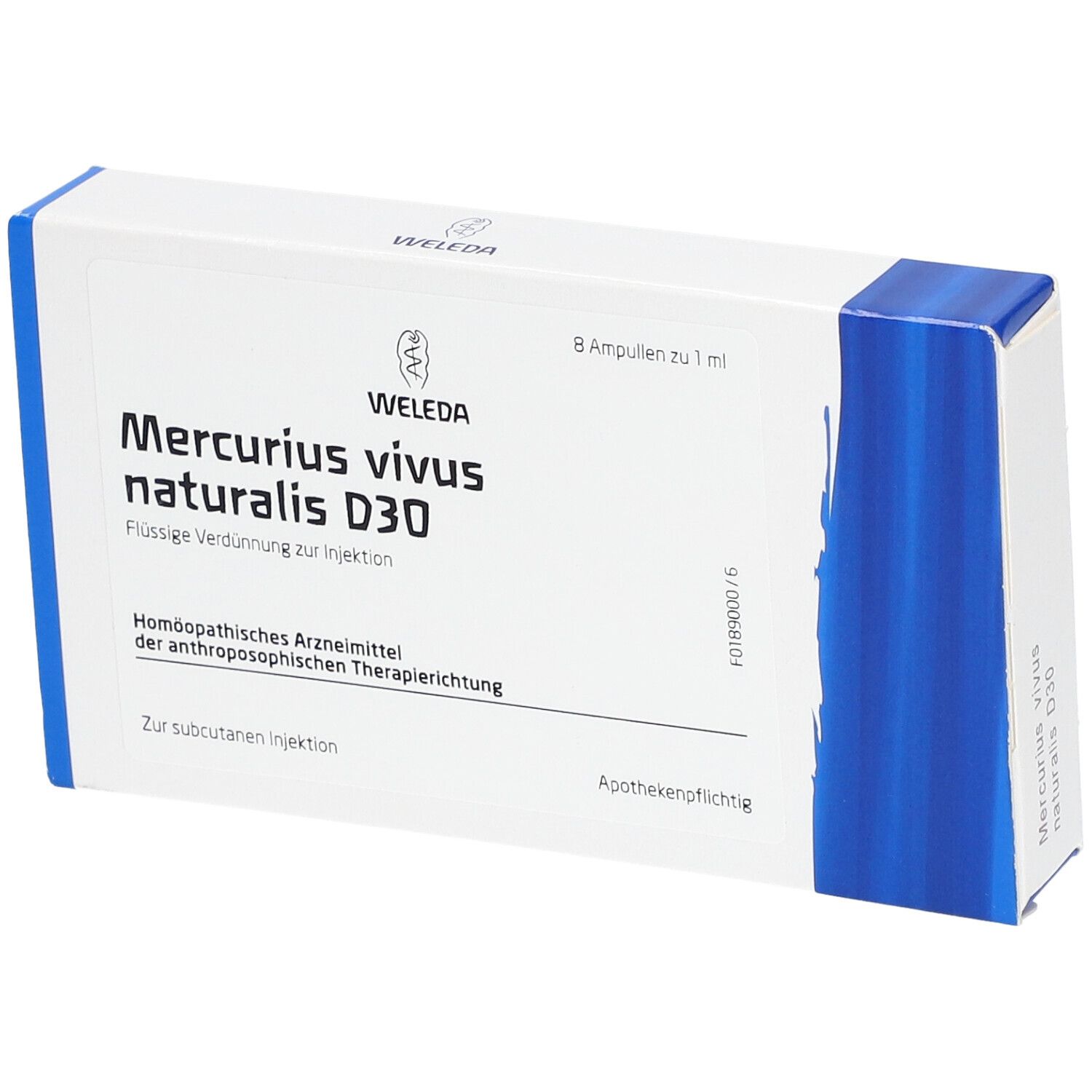 Mercurius Vivus nat. D30 Ampullen