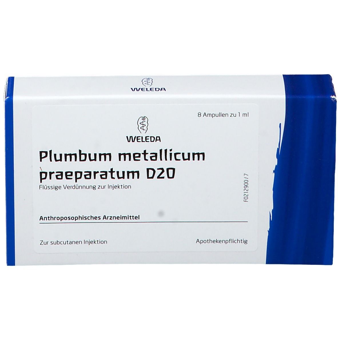 Plumbum Met. Praep. D20 Ampullen