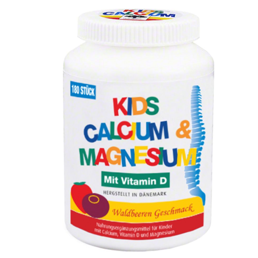 Kids Calcium & Magnesium 180 St Kautabletten