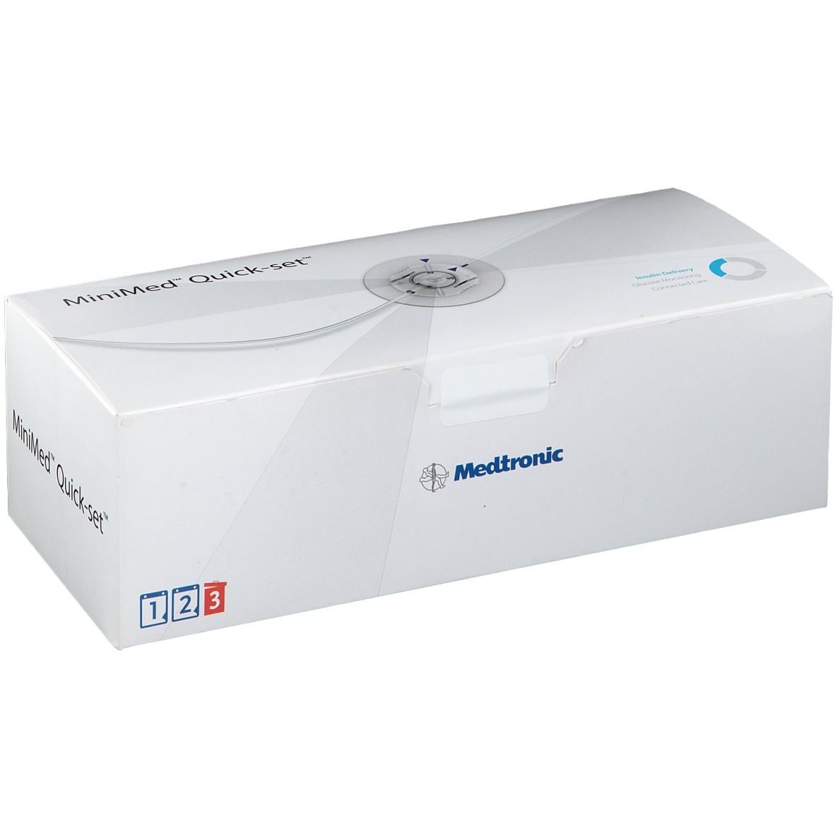 MiniMed Quick-set® Infusionsset 6 mm Kanüle / 60 cm Schlauch 10 St Infusionsset