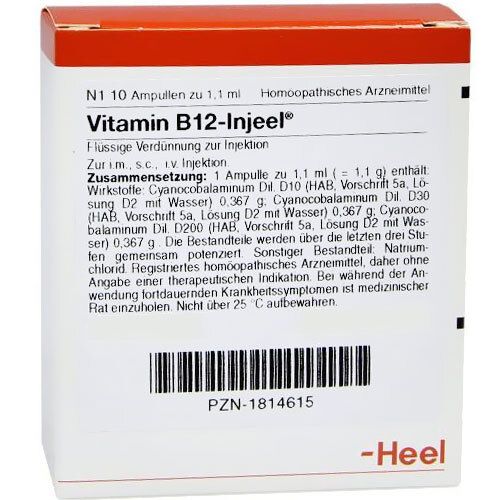 Vitamin B 12 Injeel® Ampullen 10 St Ampullen