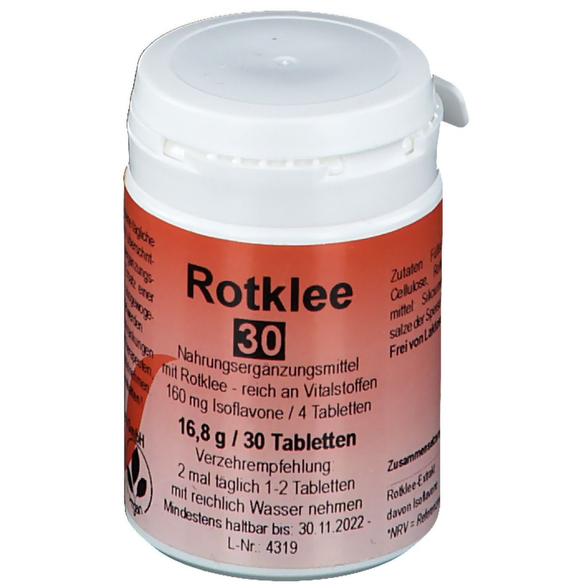 Rotklee Tabletten 30 St Tabletten