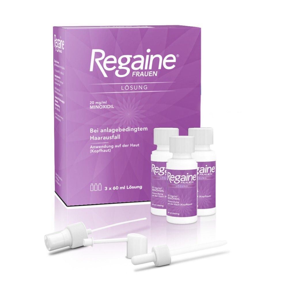 Frauen Lösung 3 Monats-Vorrat 3X60 ml Lösung