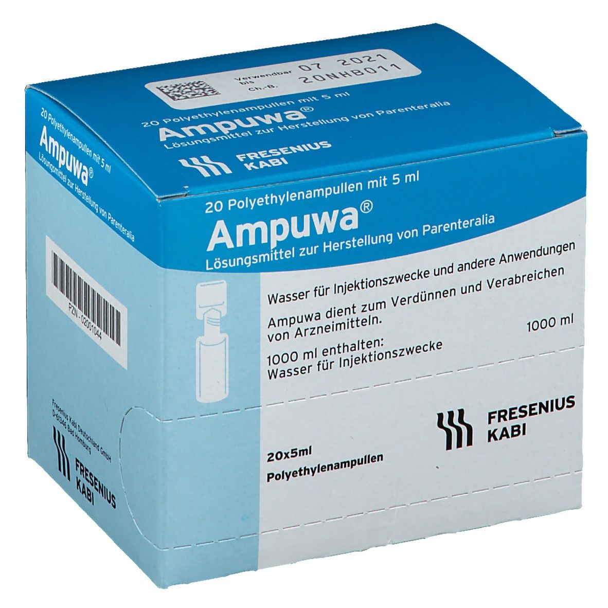 Ampuwa® Wasser für Injektionszwecke