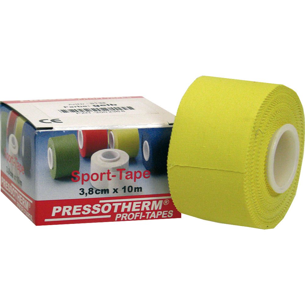 Pressotherm® Sport-Tape 3,8 cm x 10 m gelb