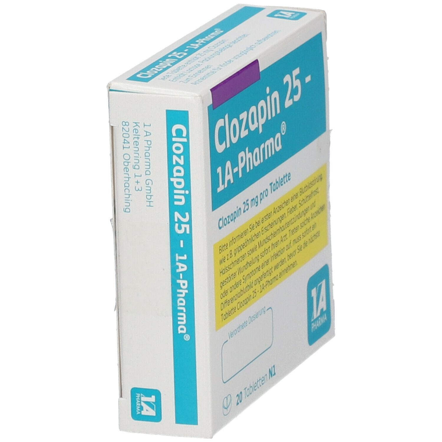 Clozapin 25 1A Pharma®