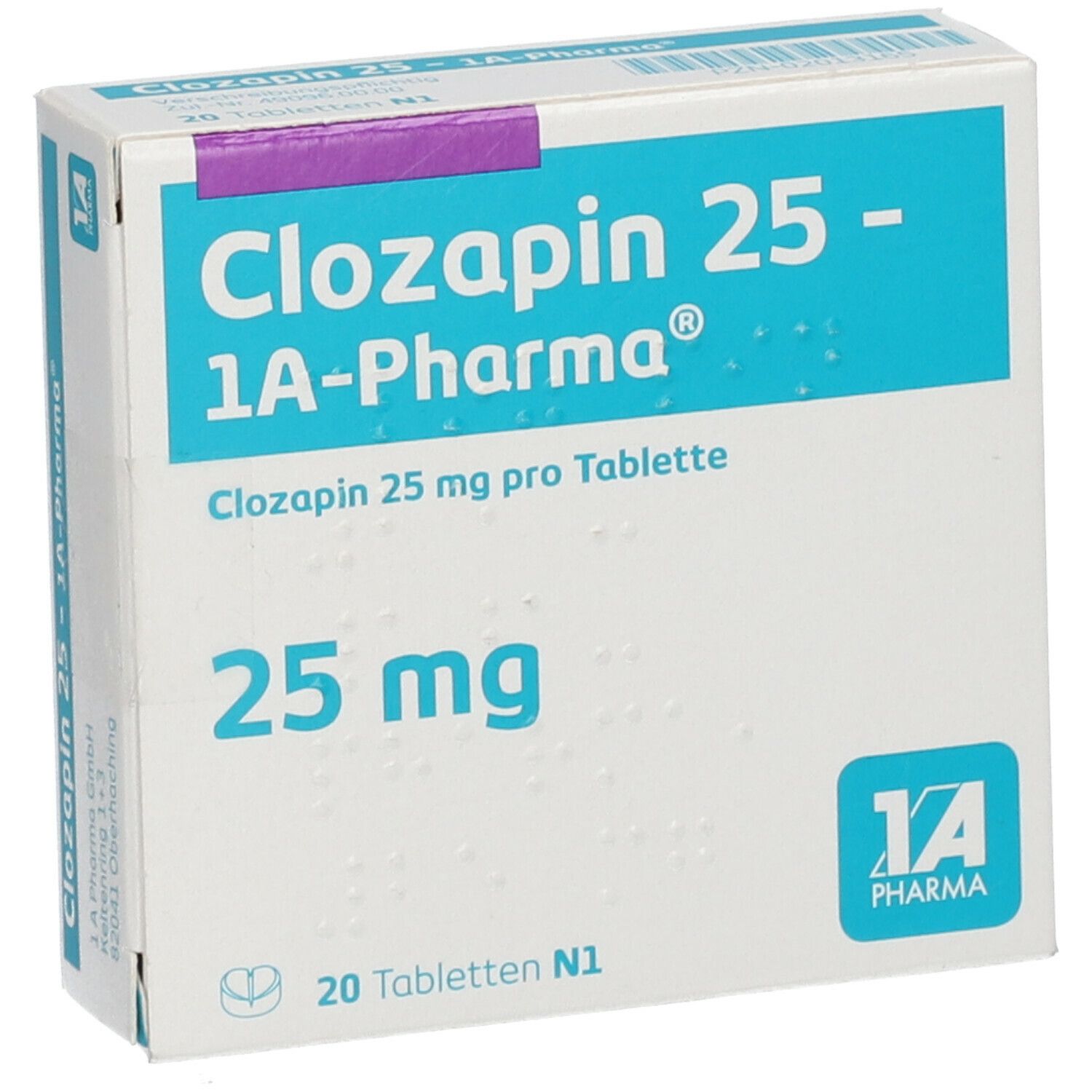 Clozapin 25 1A Pharma®