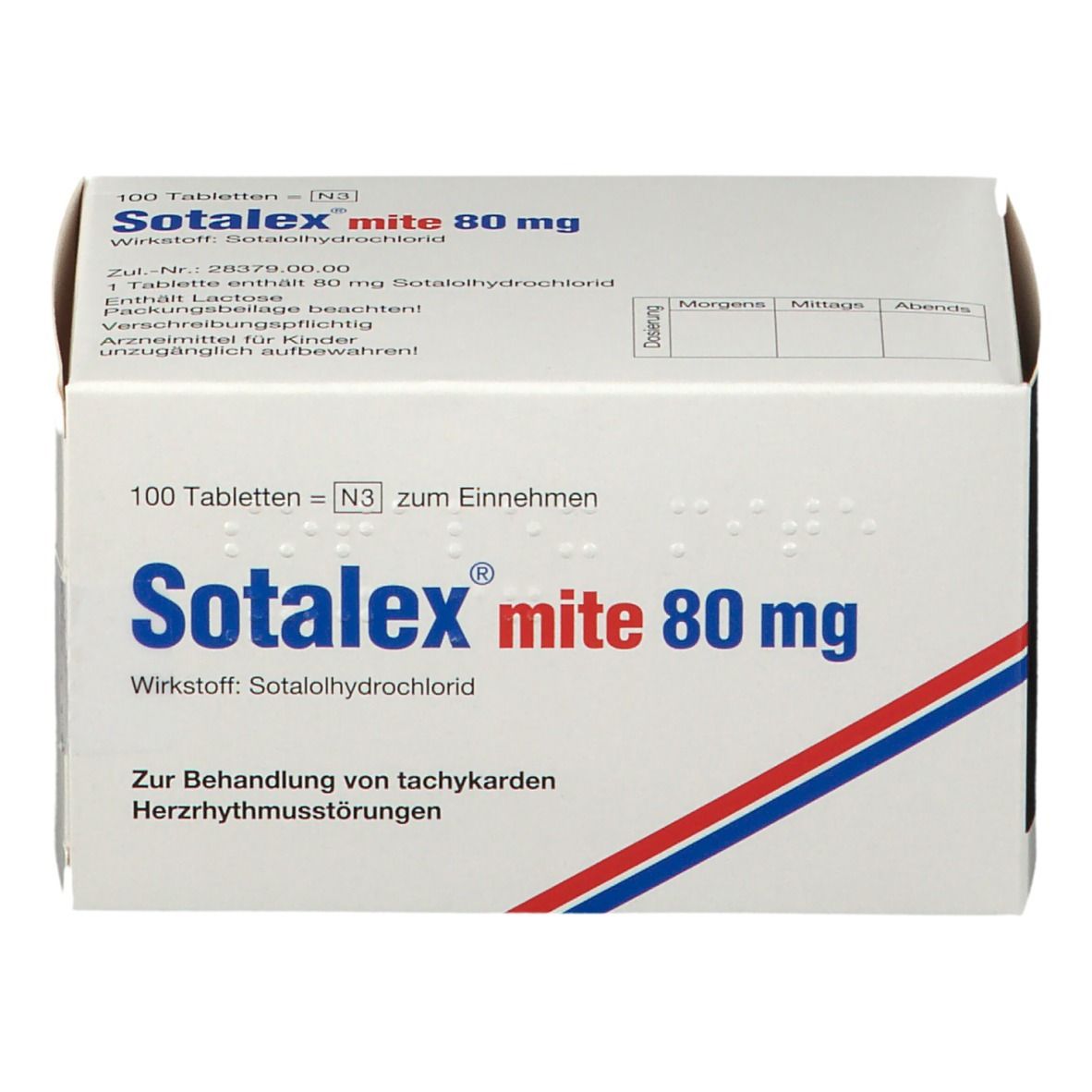 Sotalex® mite 80 mg 100 St mit dem E-Rezept kaufen - Shop Apotheke