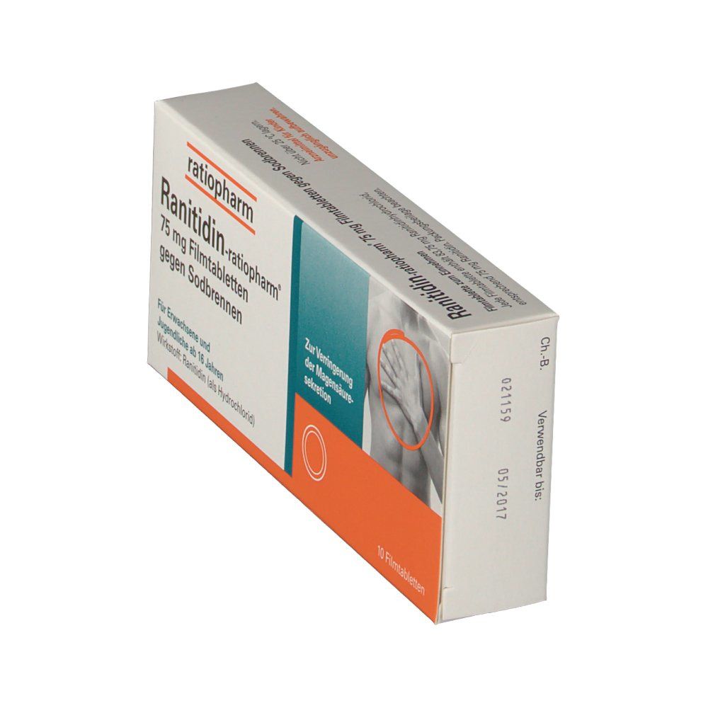 Ranitidin-ratiopharm® 75 mg