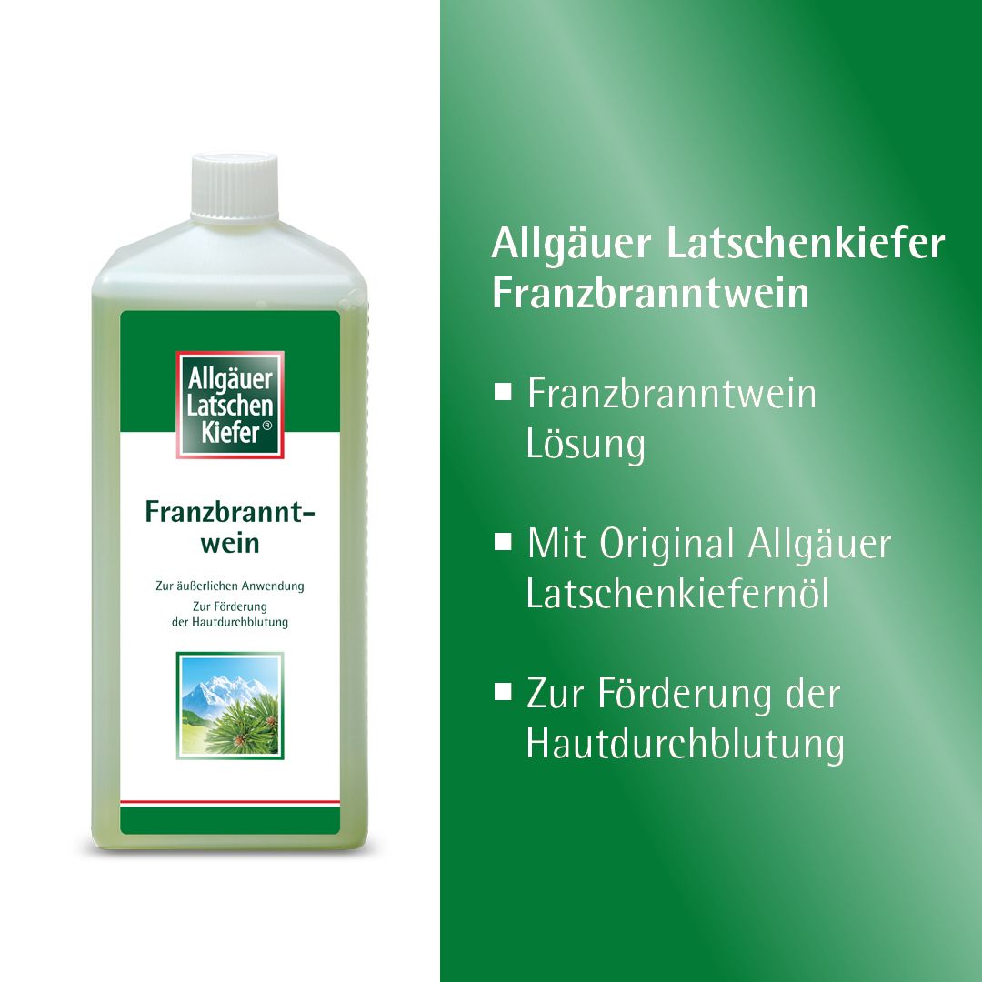 Allgäuer Latschenkiefer® Franzbranntwein