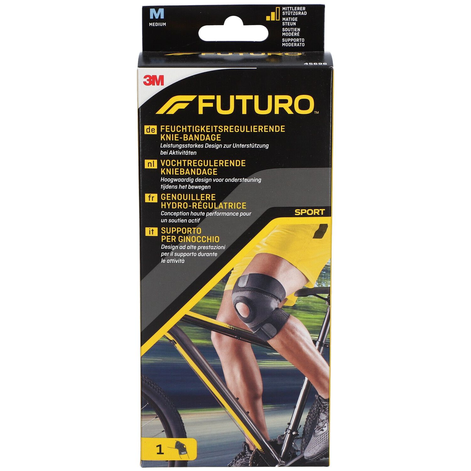 FUTURO™ Sport feuchtigkeitsregulierende Knie Bandage M