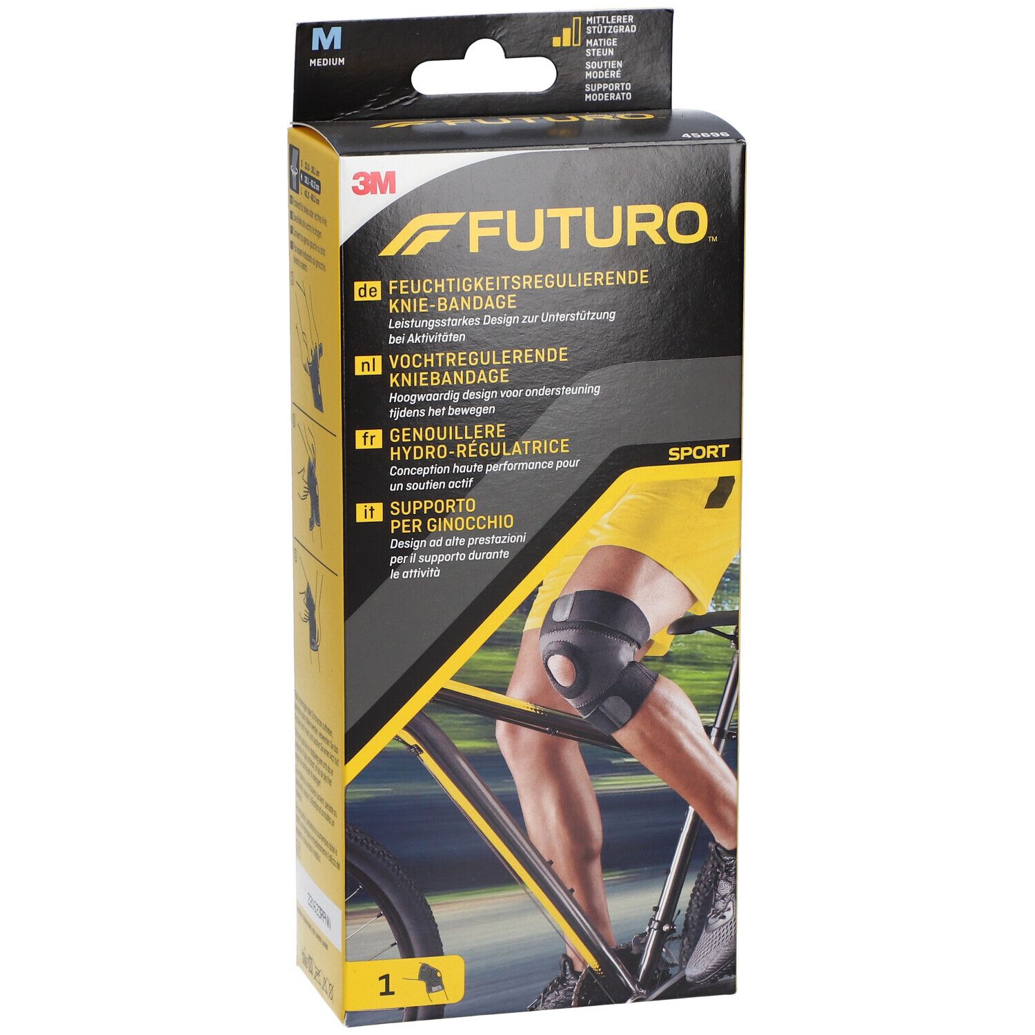 FUTURO™ Sport feuchtigkeitsregulierende Knie Bandage M