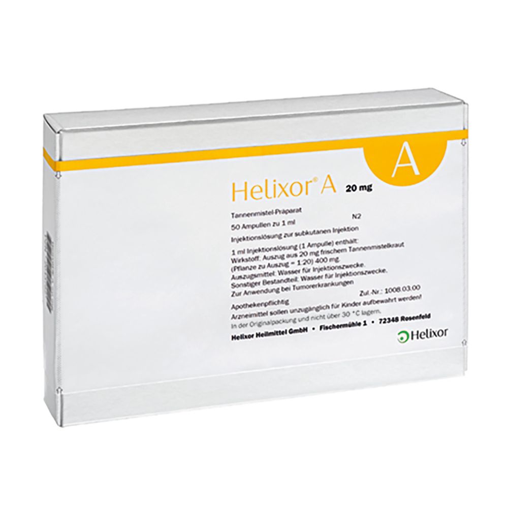 Helixor® A 20 Mg 50 St - SHOP APOTHEKE