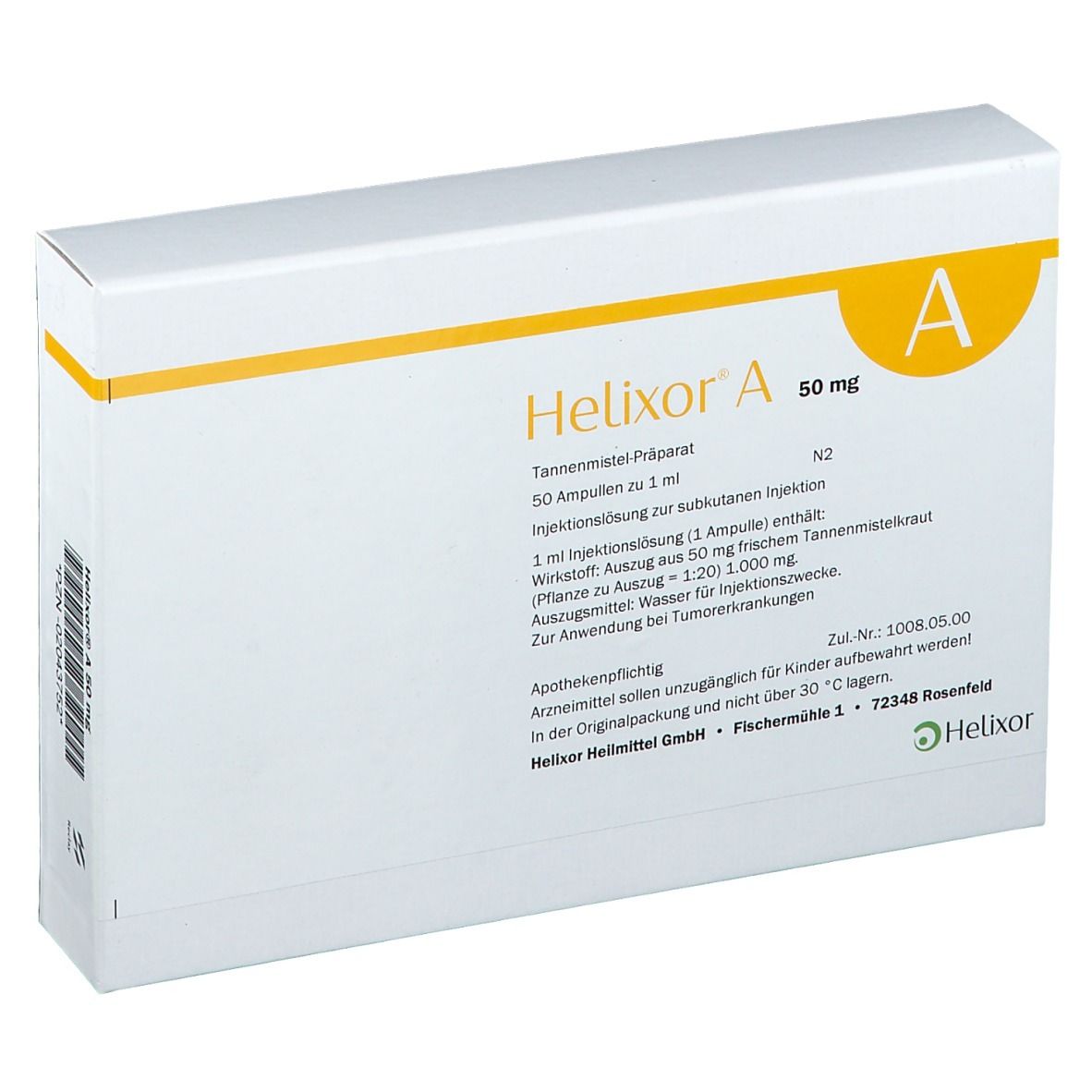 Helixor® A 50 Mg 50 St - Shop-apotheke.com