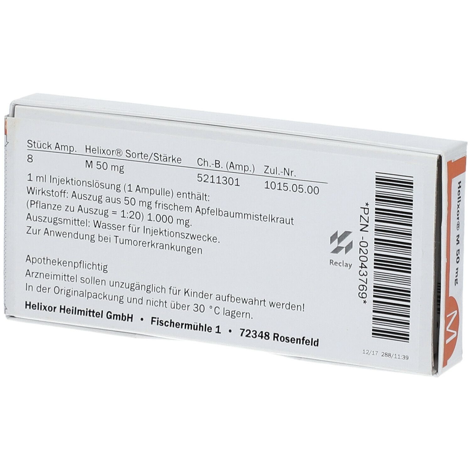 Helixor® M 50 Mg 8 St - Shop-apotheke.com