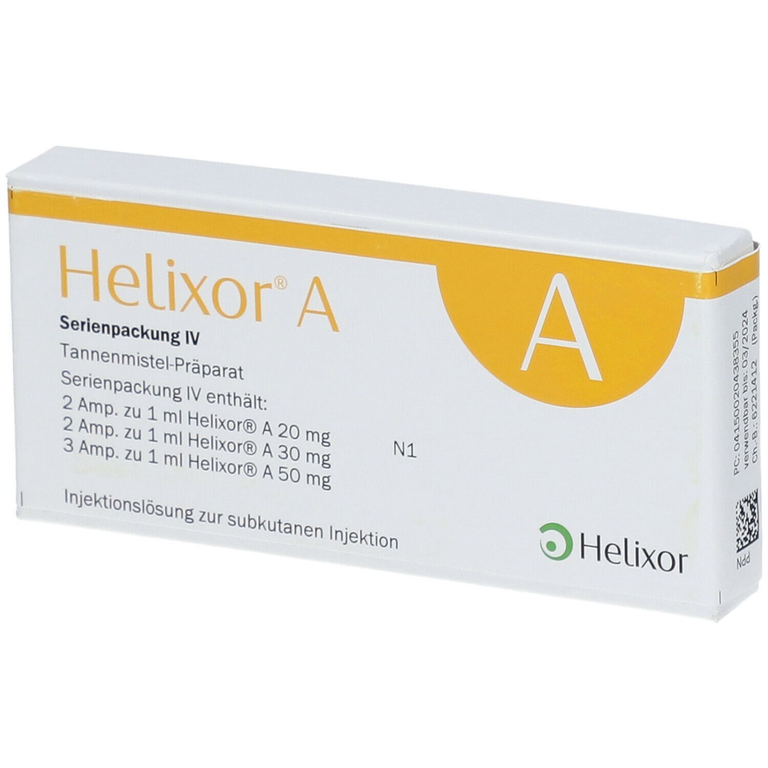 Helixor® A Serienpackung IV 7 St - SHOP APOTHEKE