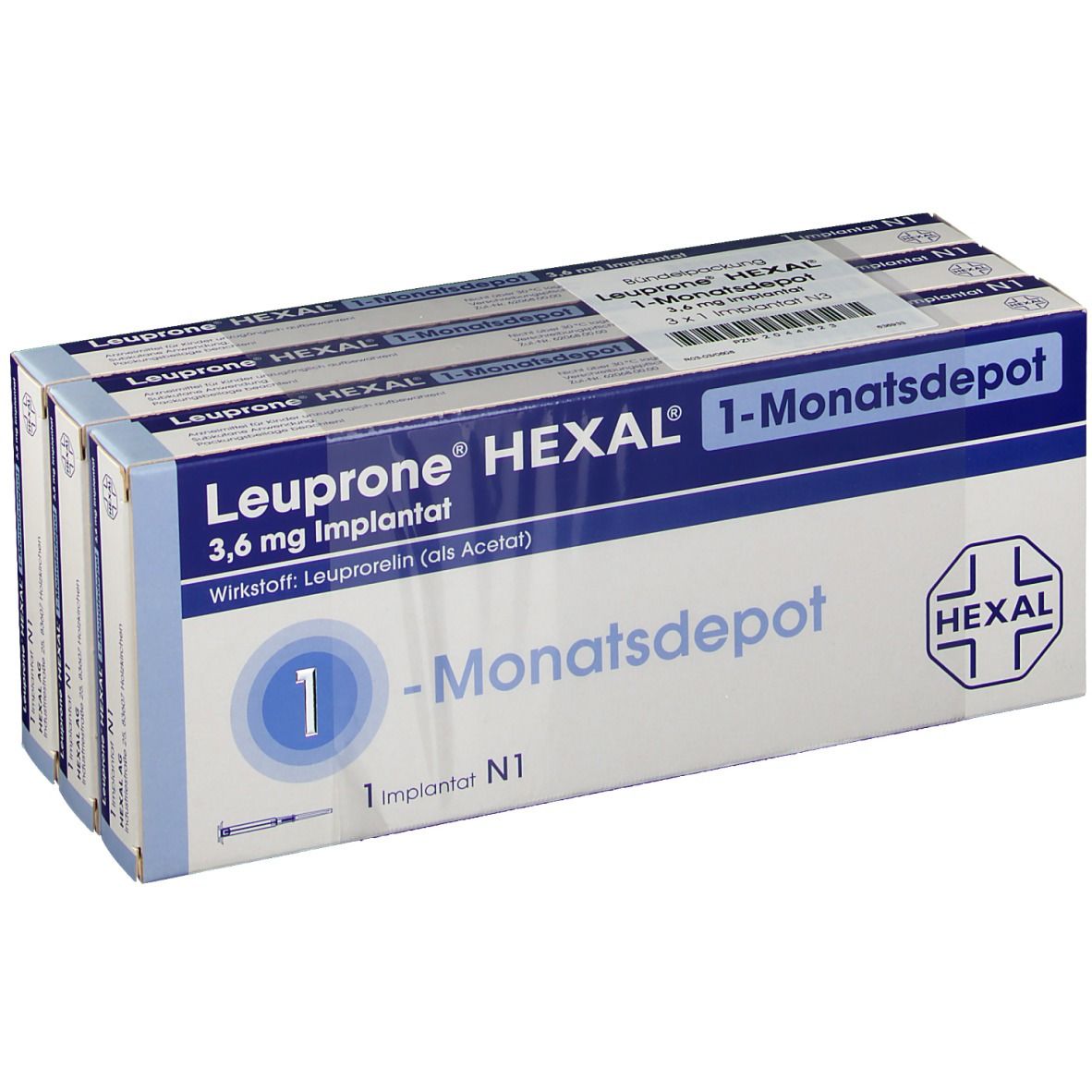 Leuprone® HEXAL® 1-Monatsdepot 3,6 mg Implantat