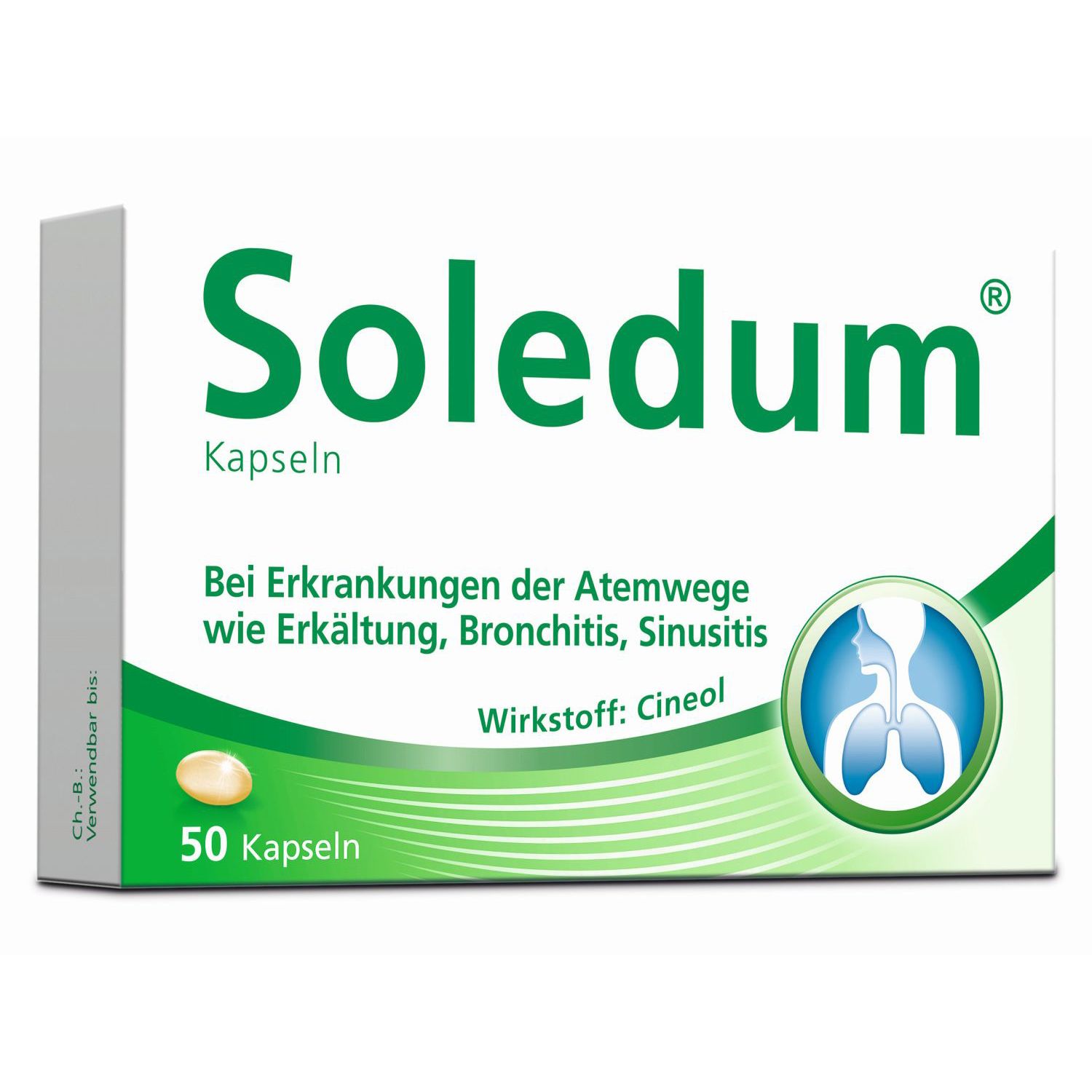 Soledum® Kapseln bei Erkältung, Bronchitis & Sinusitis
