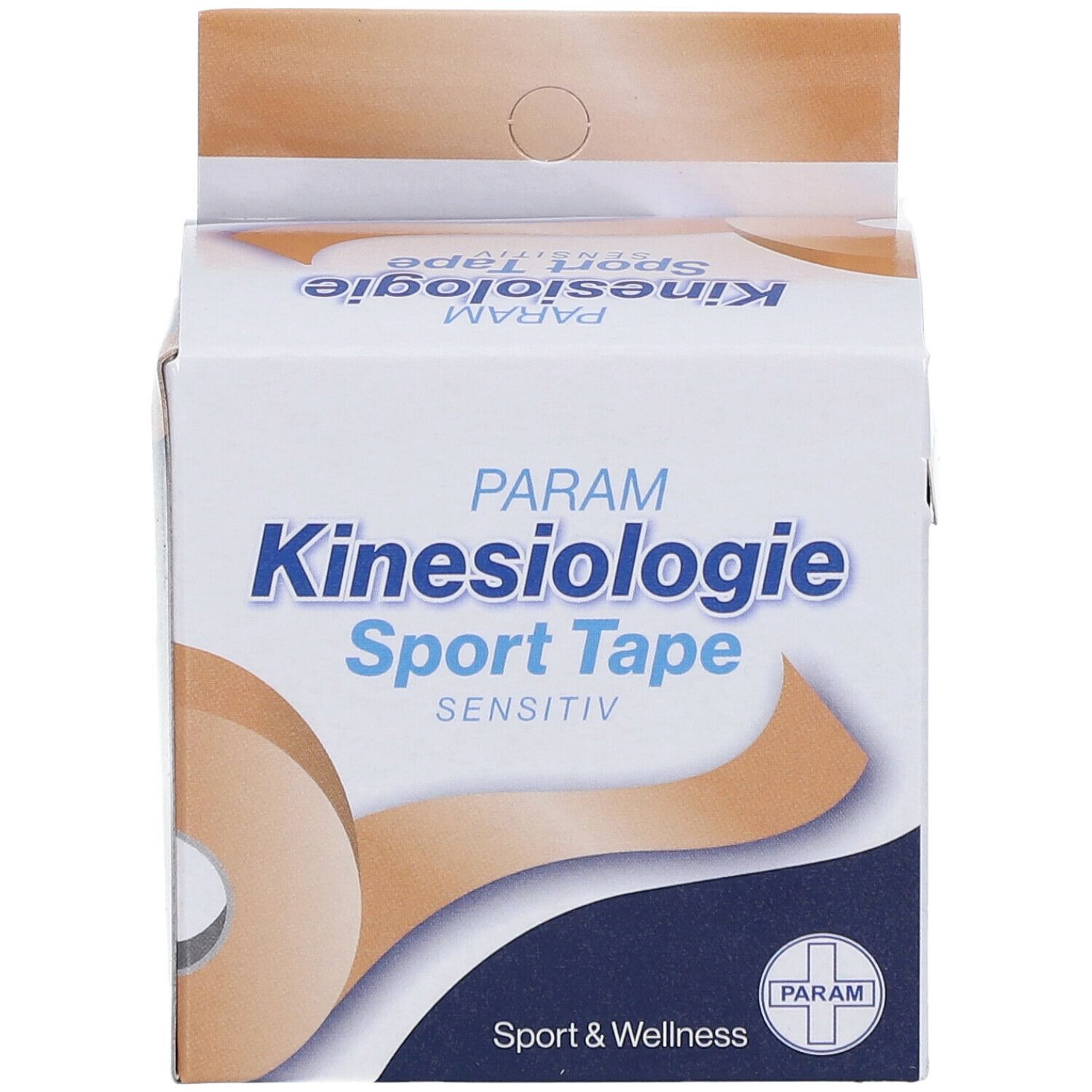 PARAM Kinesiologie Sport Tape 5 cm x 5 m beige
