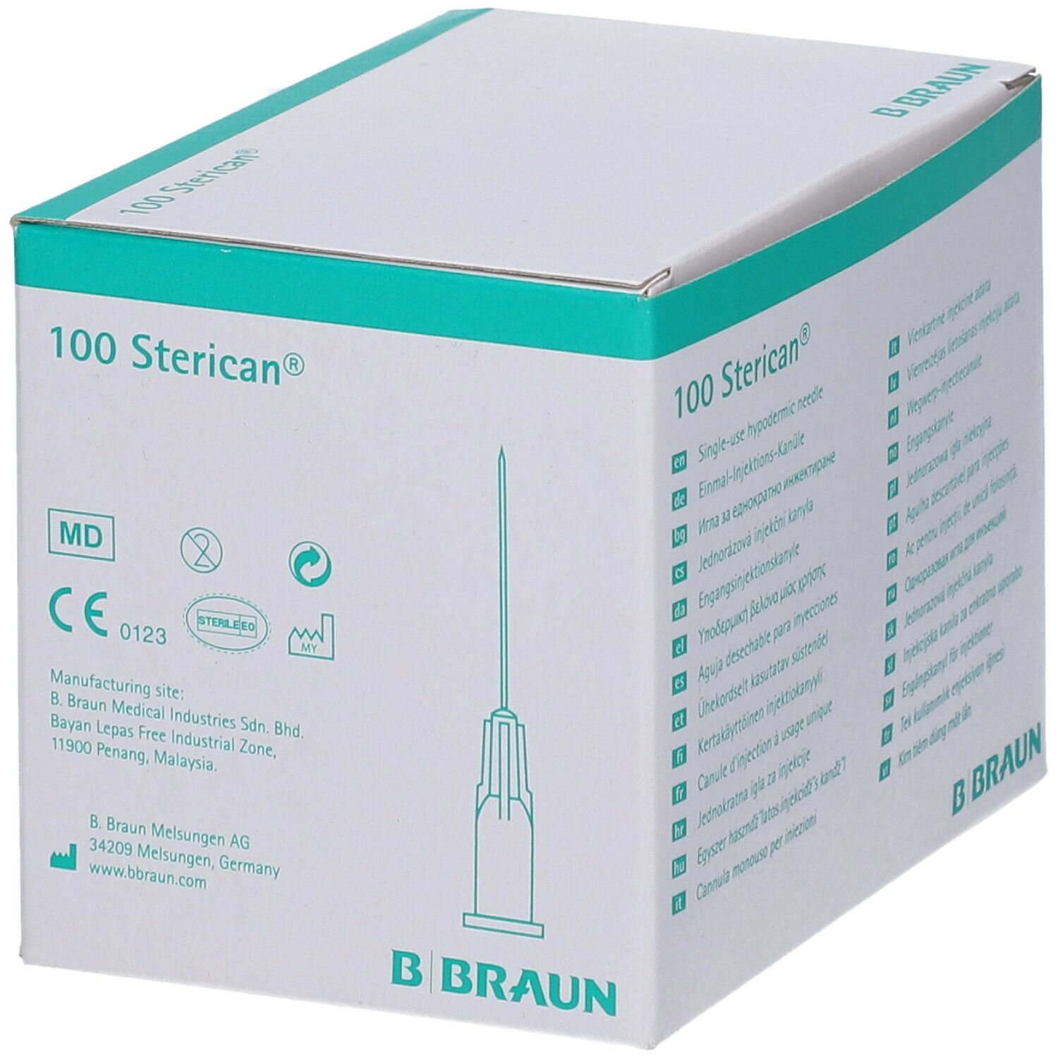 Sterican® Standardkanüle Gr. 14 G23 x 1 1/4 Zoll 0,60 x 30 mm blau