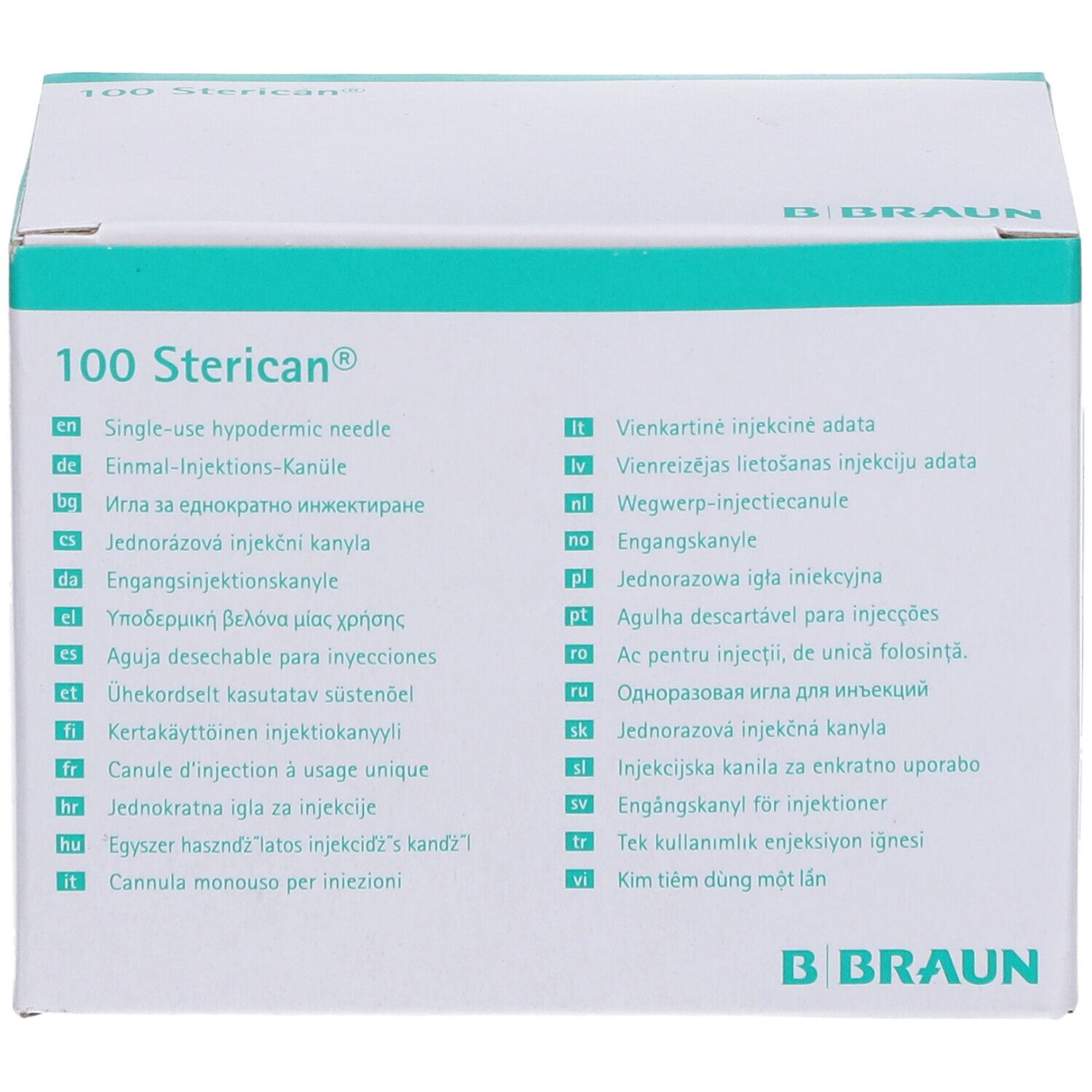 Sterican® Standardkanüle Gr. 16 G23 x 1 Zoll 0,60 x 25 mm blau