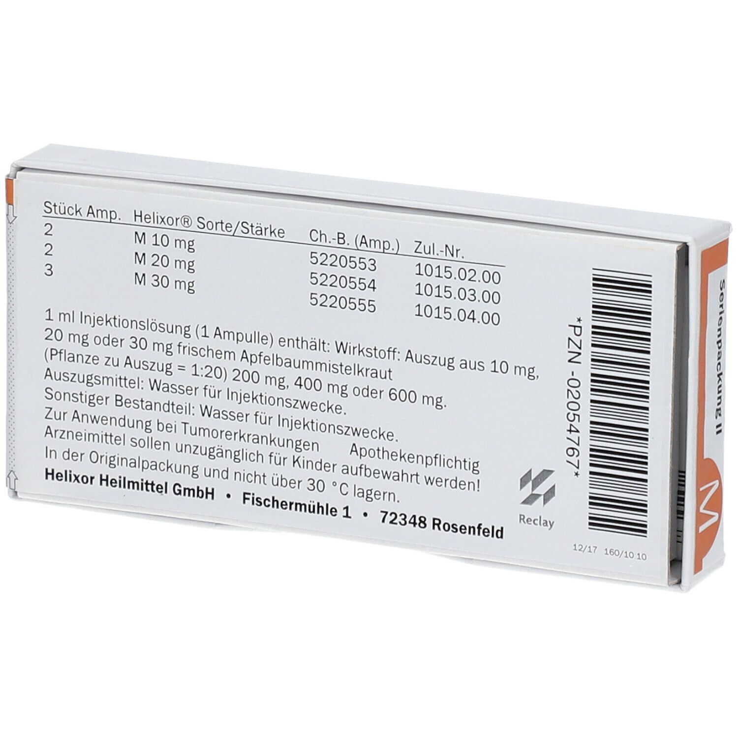 Helixor® M Serienpackung II 7 St - Shop Apotheke