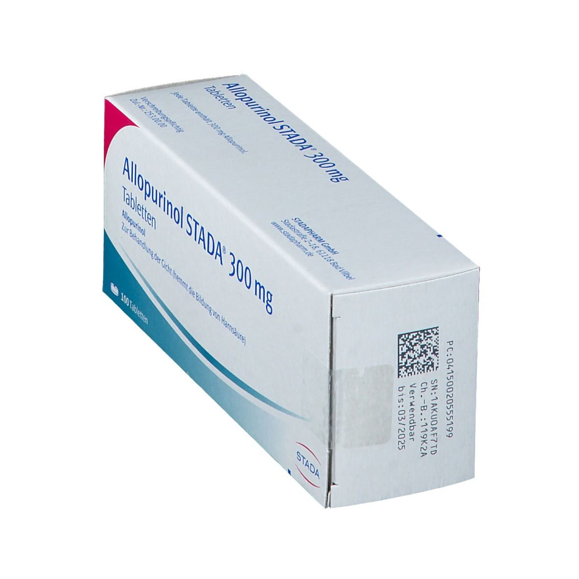 Allopurinol Stada 300 mg Tabletten 100 St