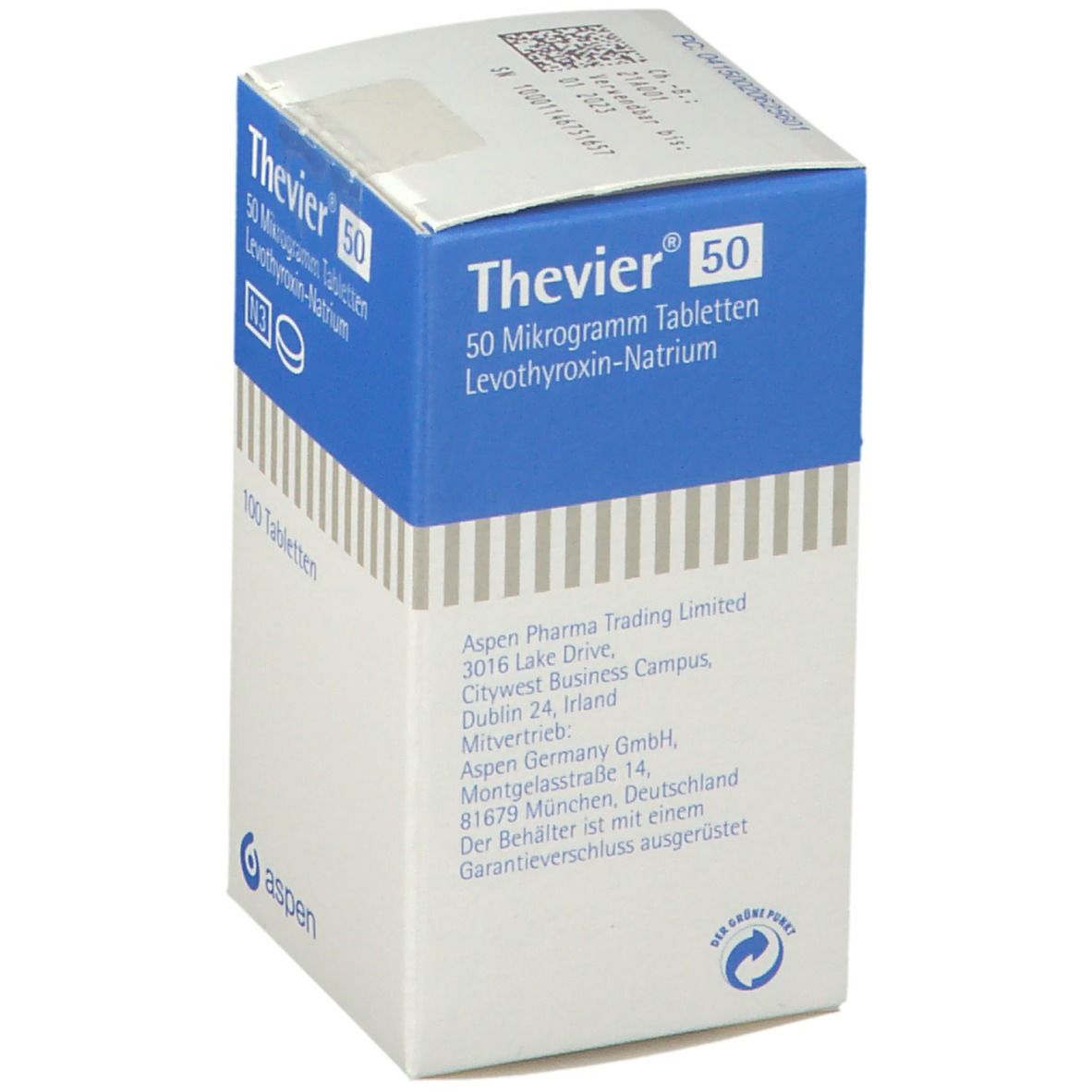 Thevier 50 Tabletten 100 St