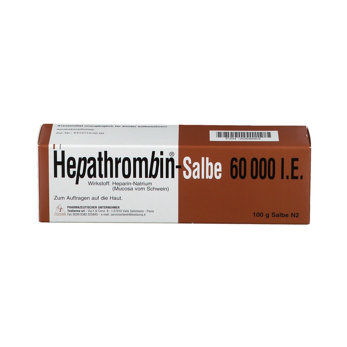 Hepathrombin®-Salbe 60 000 I.E.