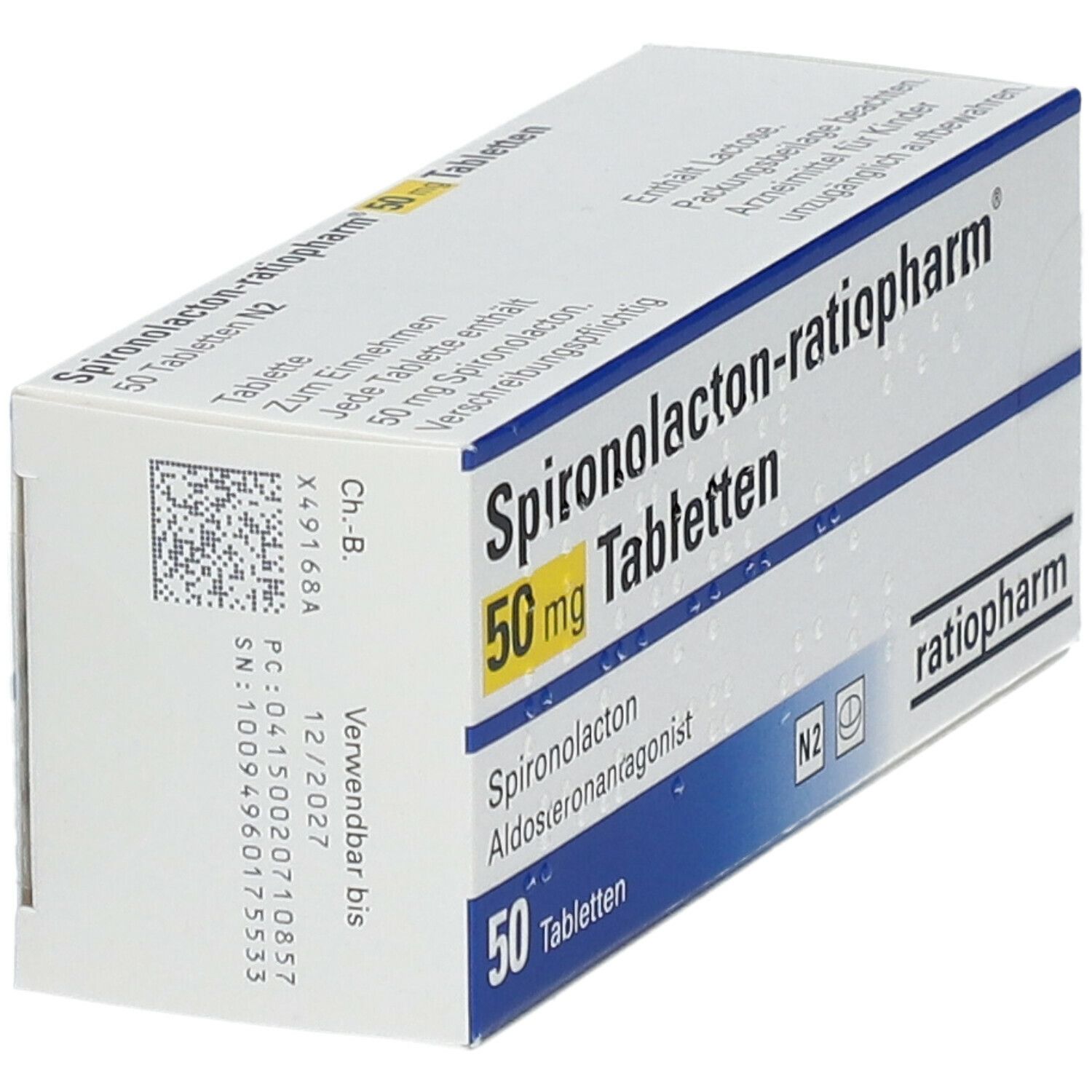 Spironolacton-ratiopharm® 50 mg