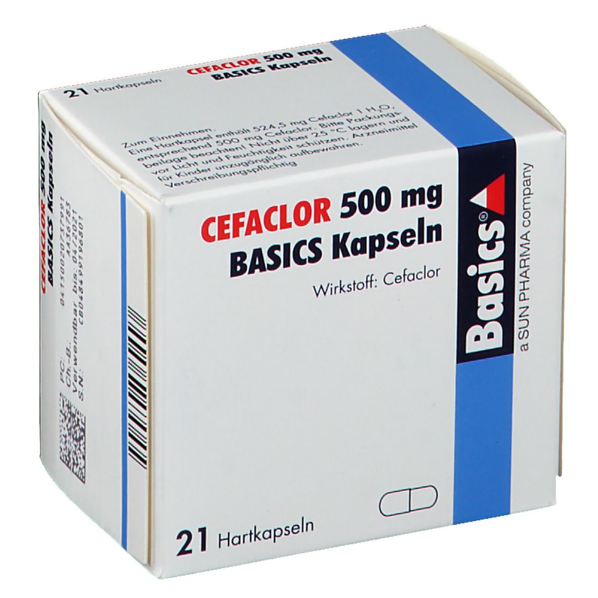 CEFACLOR 500 mg BASICS