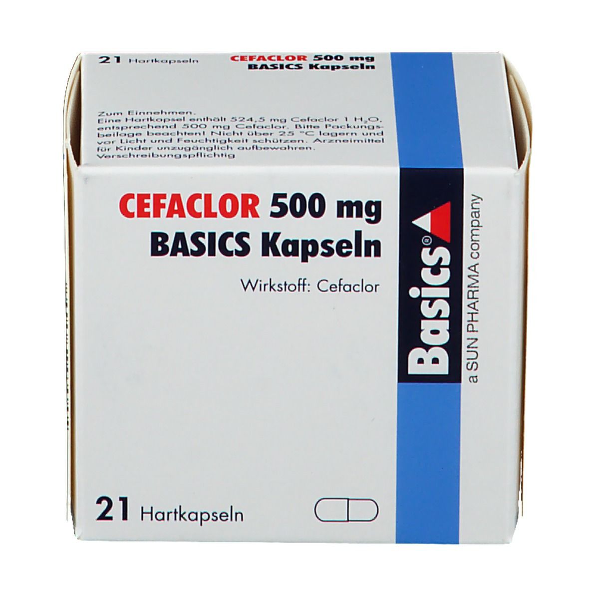 CEFACLOR 500 mg BASICS