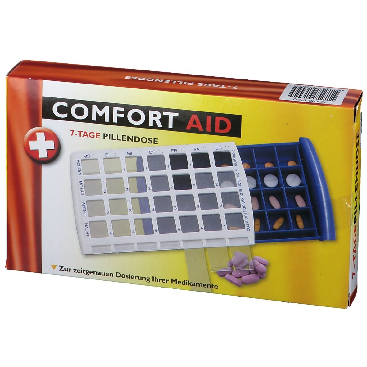 Comfort Aid 7-Tage Pillendose mit 28-Fächern