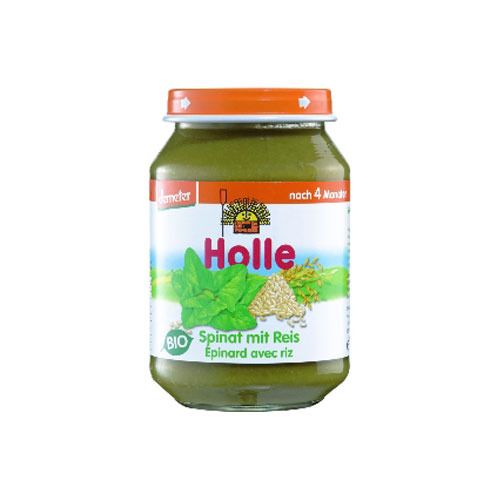 Holle Bio Spinat mit Reis