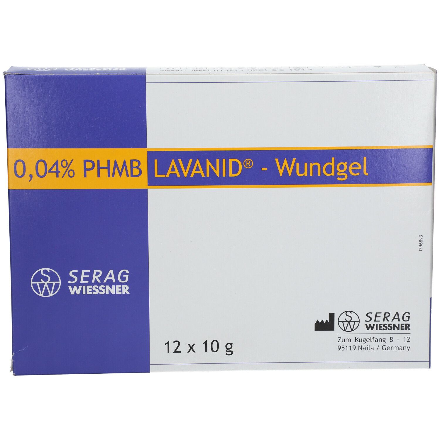 Lavanid Wundgel 12x10 g Gel