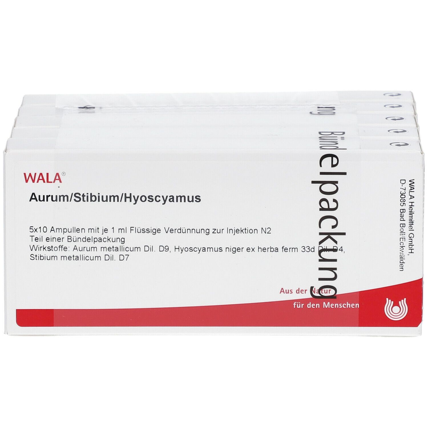 WALA® AURUM/ STIBIUM/ Hyoscyamus Amp.
