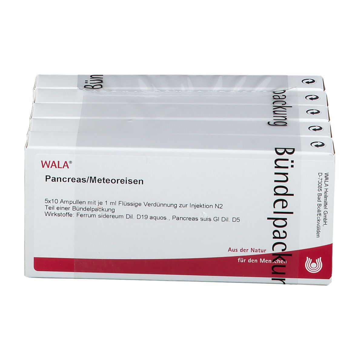 WALA® Pancreas/Meteoreisen Ampullen