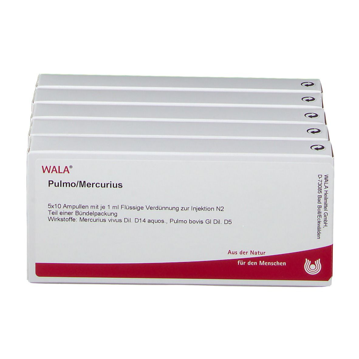 Wala® PULMO/ Mercurius Amp.
